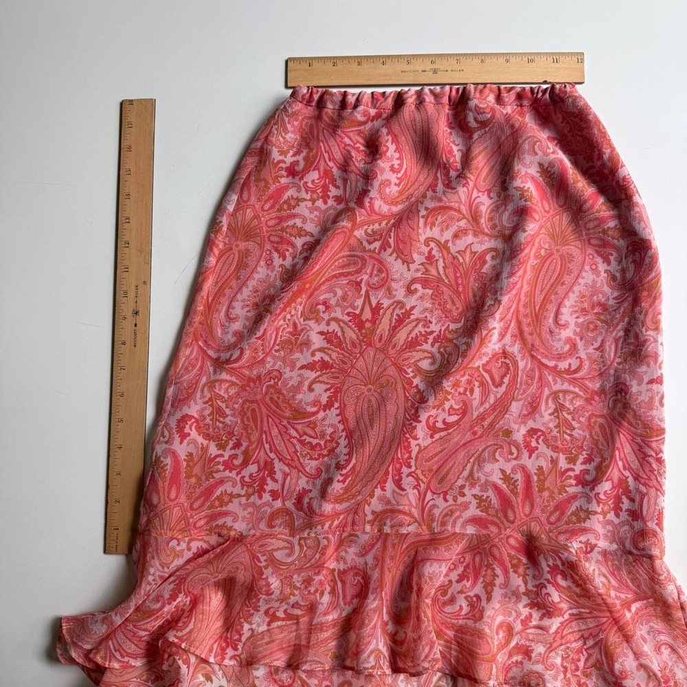 Banana Republic Pink / coral skirt - Picture 4 of 7